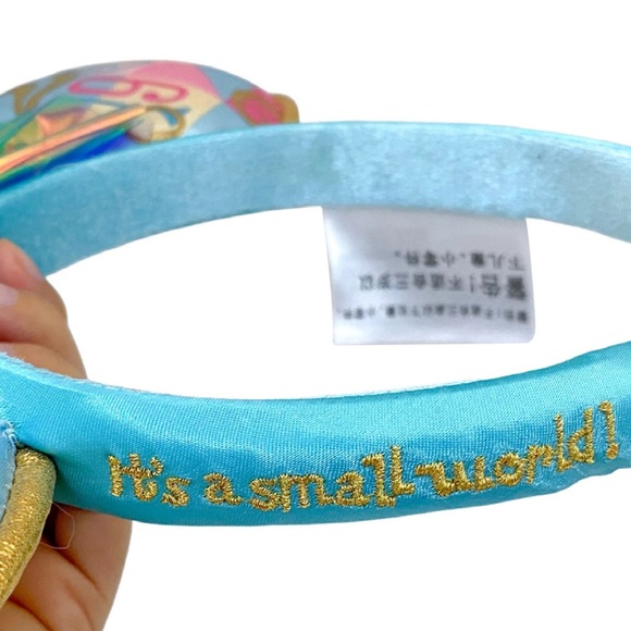 Disney Parks It’s a Small World Minnie Mouse Ears Bow Headband 2025 - Picture 6 of 10